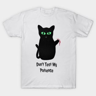 Creepy killer cat T-Shirt